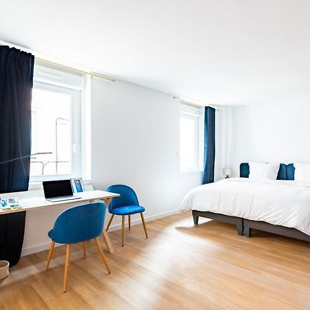 Calme & Chic Bleu - Proche Gare Et Centre Appartement Dijon Buitenkant foto